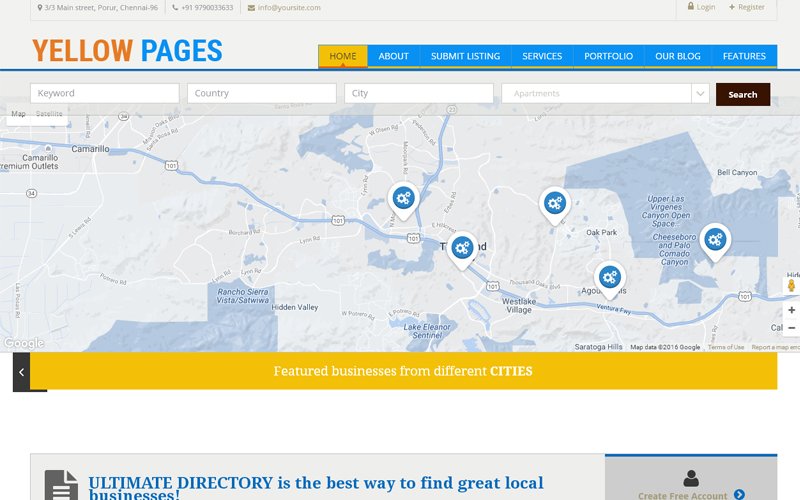 PHP Business Directory Script - PHP Directory Script