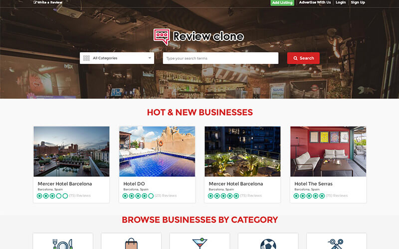 Php Review and Rating Script – Yelp Clone