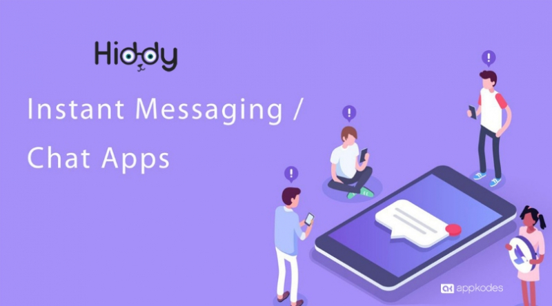 Hiddy - Instant mobile messaging app clone script for Android & IOS