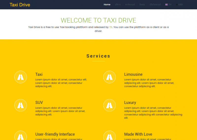 Taxi Drive Uber Portal