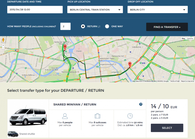 Airport Transfer Portal Responsive